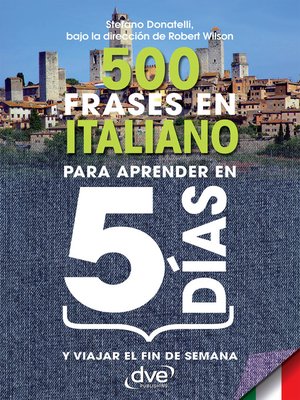 cover image of 500 frases en italiano para aprender en 5 días